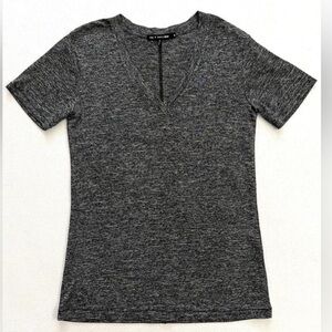 rag & bone gray v neck tshirt